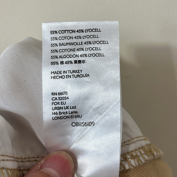 NEW Free People Dogtown Cheetah High Rise Baggy Relaxed Denim Shorts Size 30 - Picture 10 of 10